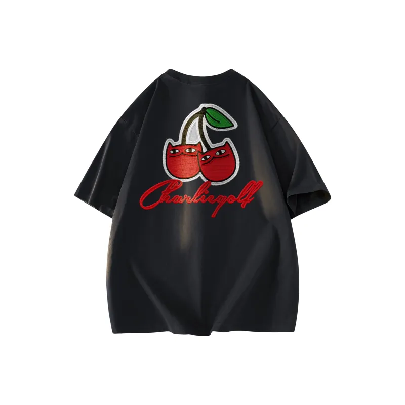 CHARLIE GOLF x KYLE'SBOX CAT T Shirt Unisex-0