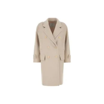 MaxMara Nogara Collared Button Up Coat