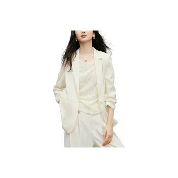 Hopeshow Business Suit Women's Light Beige