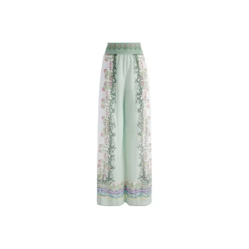 ALICE+OLIVIA Alabama Floral-print Palazzo Pants