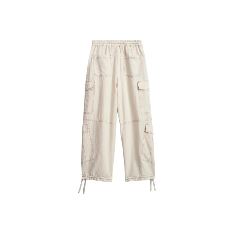 ZARA Cargo Pants Men's Raw White-1