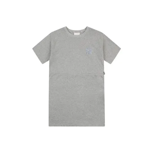 MLB Short Sleeved Dresses Women's Gray