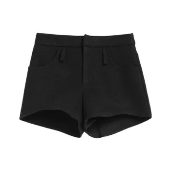 A head of Agua Casual Shorts Women's Black