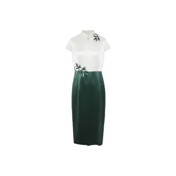 BBLLUUEE Short Sleeved Dress Women's Turquoise