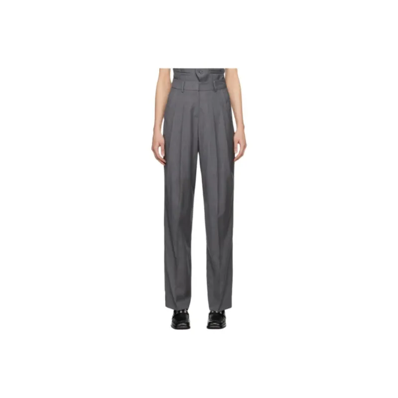 THE FRANKIE SHOP Casual Pants Women's Dark Gray-0