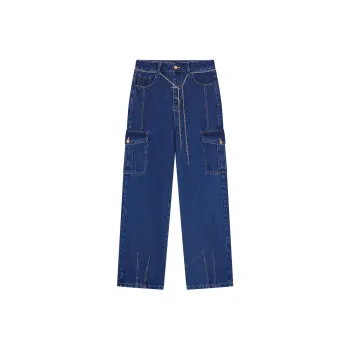 Acme Aura Straight Jeans Unisex Dark Blue