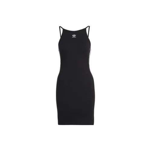 Adidas Originals Logo embroidered Sleeveless Dress