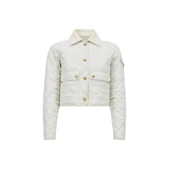 Moncler Chitre Diamond Quilted Padded Shirt Jacket