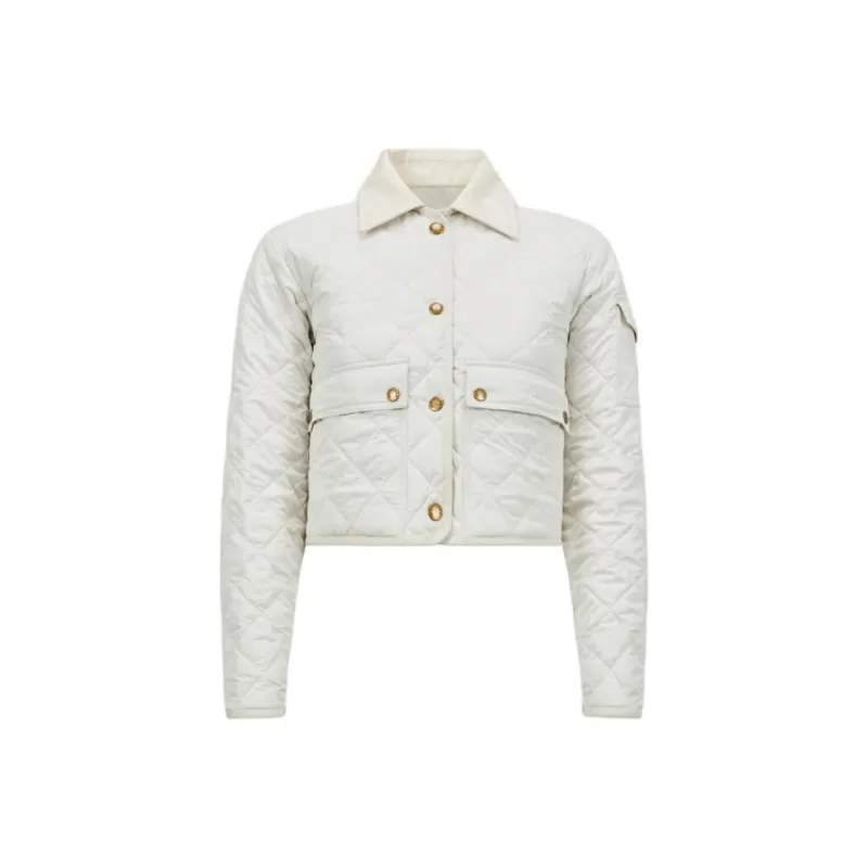 Moncler Chitre Diamond Quilted Padded Shirt Jacket-0