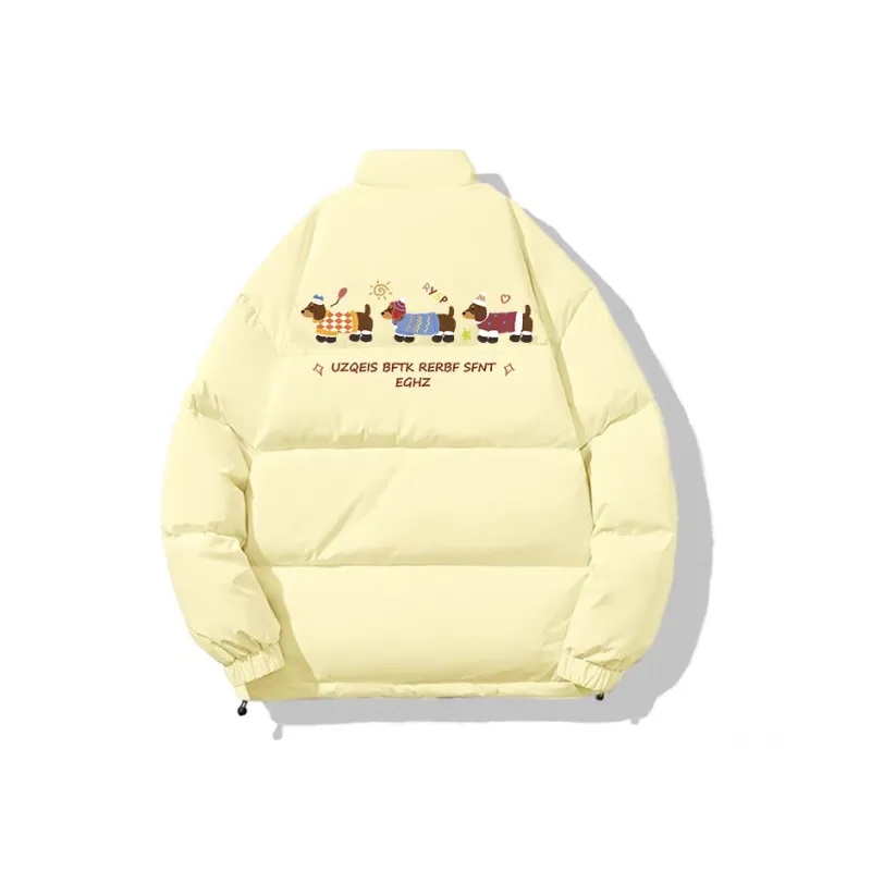 ECNR Puffer Jacket Women's Custard-0