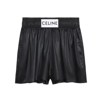 CELINE FW22 Casual Shorts Women's Black