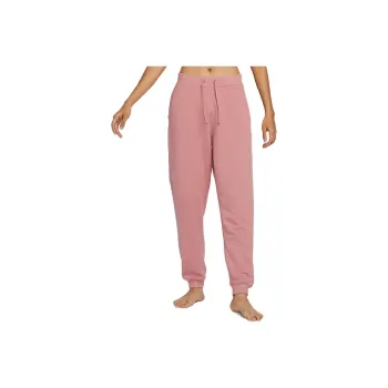 Nike YOGA Knitted Sports Pants Women's Stardust Red