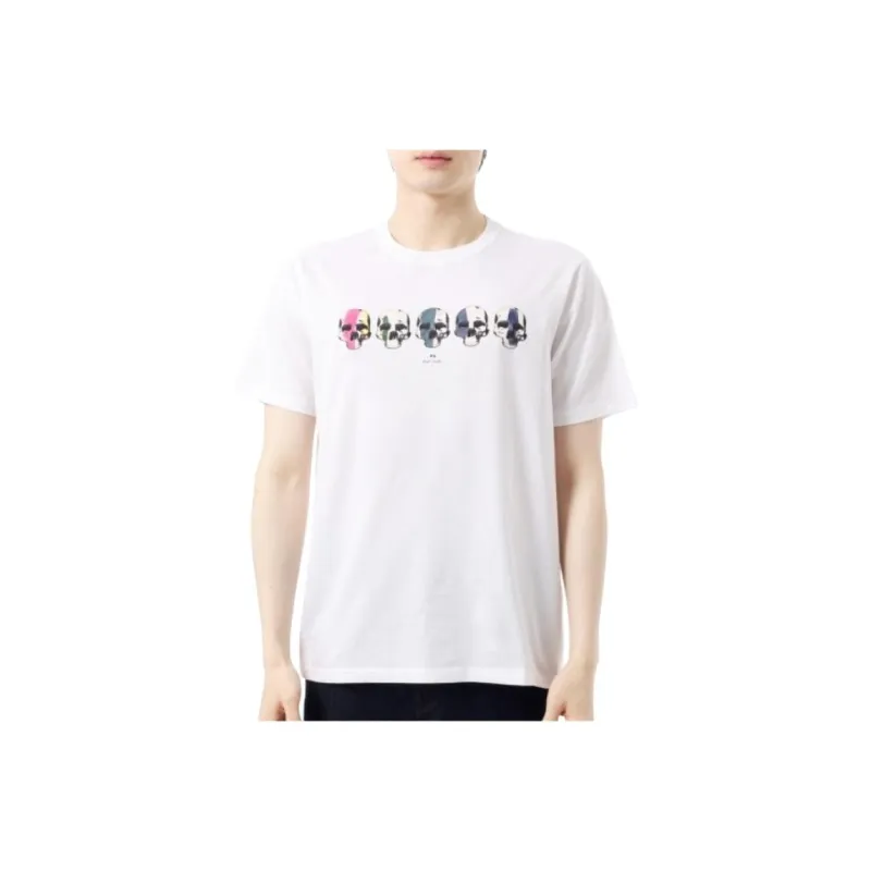 Paul Smith Skulls Printed T Shirt-0