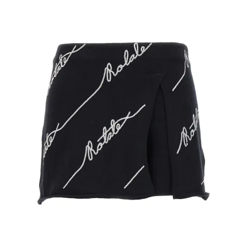 Rotate Logo Sequined Mini Skirt