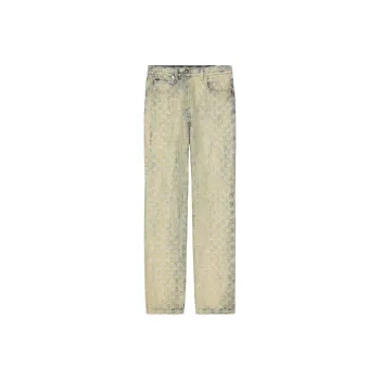 GUCCI Jeans Women's Beige Yellow
