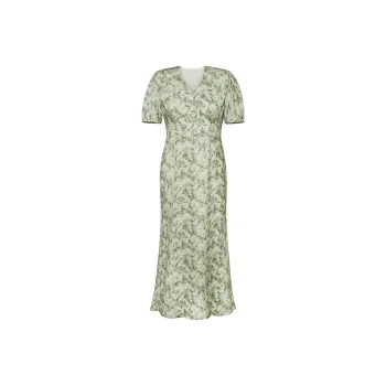 THE SEA LIFE Short Sleeved Dress Women's Moss Green