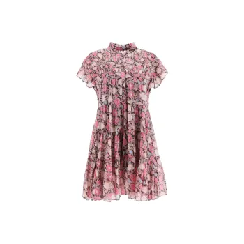 ISABEL MARANT ETOILE Short-Sleeved Dresses Women's Pink