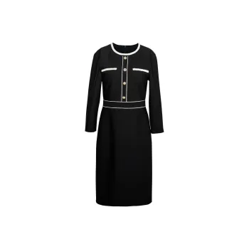 ROEYSHOUSE Long-Sleeved Dresses Women's Black