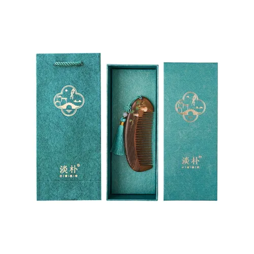DANPU Sandalwood Comb Scalp Massage Meridian Soothing Straight Hair Care Anti Static Hair Care Health Maintenance