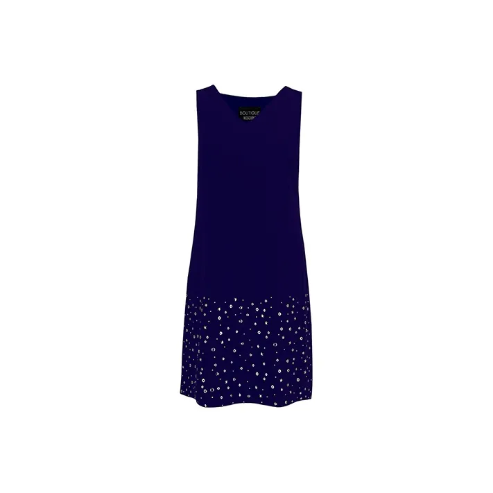 MOSCHINO Sleeveless Dresses Women's Purple-0