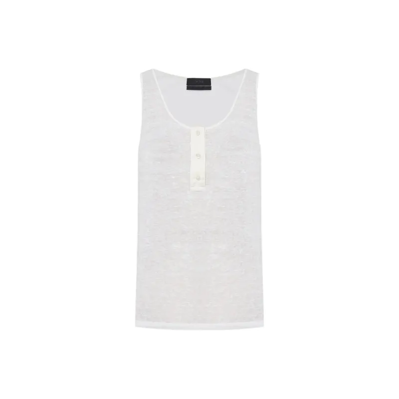 MO&CO Tank Tops Women's Ecru-0