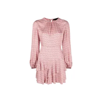 Maje Long Sleeved Dresses Women's Pink