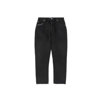 RE/DONE Stovepipe Raw Hem Jeans