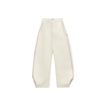 LOEWE Balloon Trousers 'Ecru'