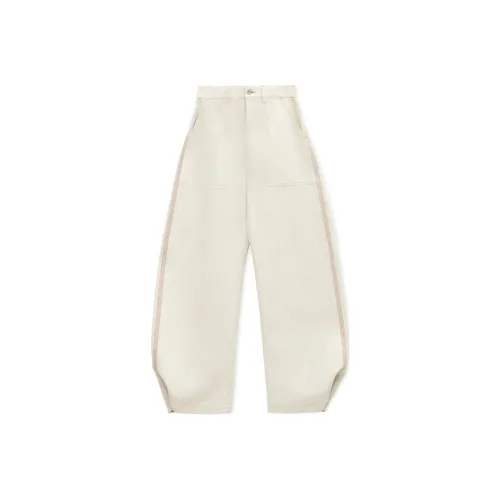 LOEWE Balloon Trousers 'Ecru'