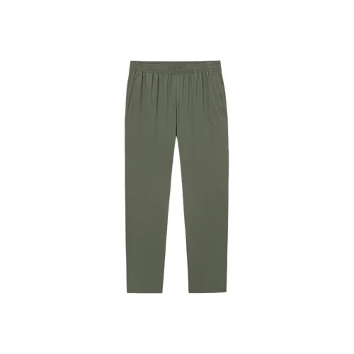 CHAOJIANTA Casual Pants Women's Grape Leaf Green