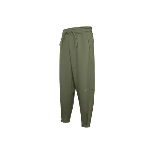 Nike Dri Fit Prima Knitted Sweatpants Women's Khaki Green