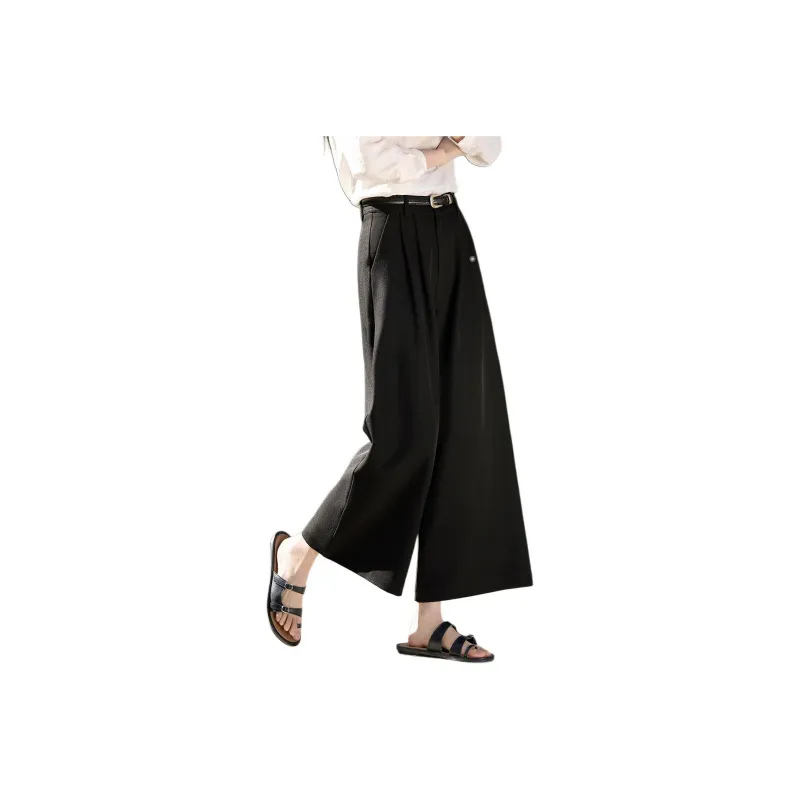 Mo Han Yi Mei Casual Pants Women's Black-0
