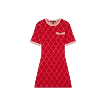Maje Short Sleeved Dresses Women's Red