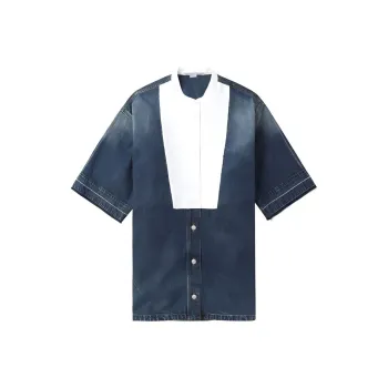 Stella McCartney Cotton Short sleeve Tunic Dress