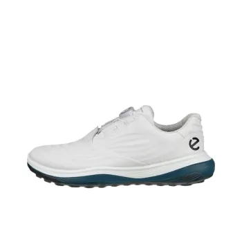 Ecco LYTR Breathable Low Top Golf Shoes Men's White
