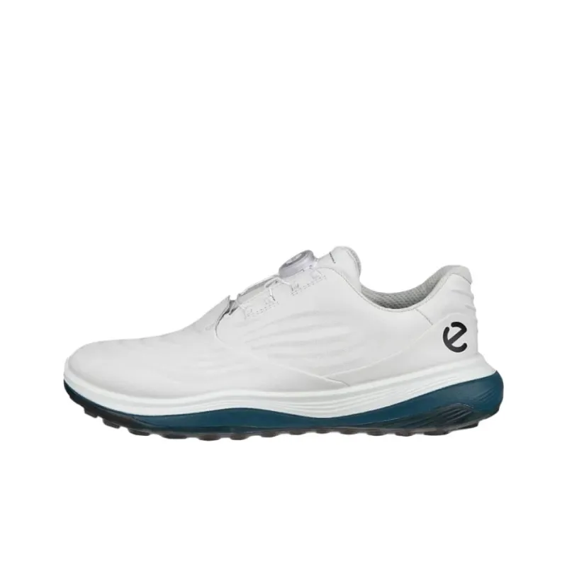 Ecco LYTR Breathable Low Top Golf Shoes Men's White-0