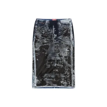 DIESEL De Pra Fse1 Midi Skirt