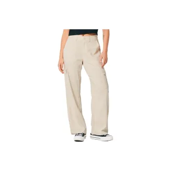 Hollister Cargo Pants Women's Gray Green