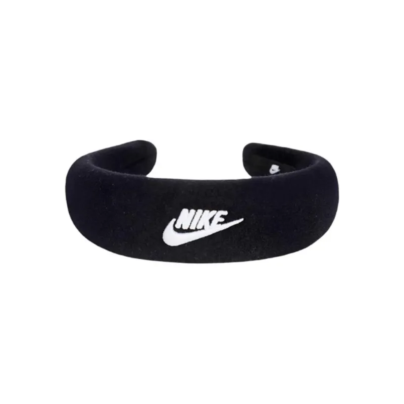 Nike Cotton, Polyester, Wool Headbands Unisex Black-0