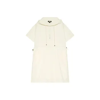 DKNY SS24 Short Sleeved Dress Women's White