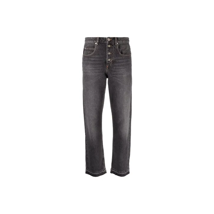 ISABEL MARANT ETOILE High-rise Tapered Jeans-0
