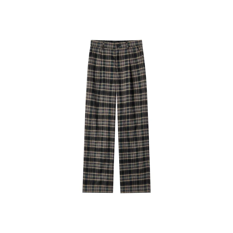 SEM/R Casual Pants Women's Black White Tone-0