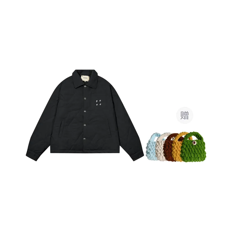 Madgood Puffer Jacket Unisex Black-0