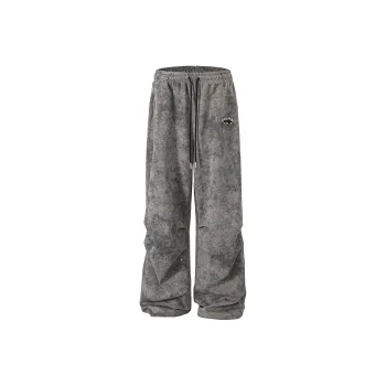 MASKPARK Casual Pants Unisex Tie Dye Black