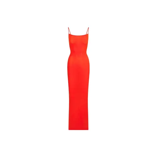 Skims Slip Dresses Women's Fire Red/FIRE