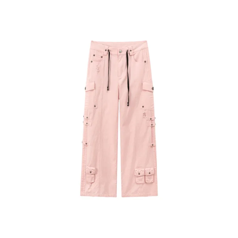 CHUU Casual Pants Women's Army Green-6