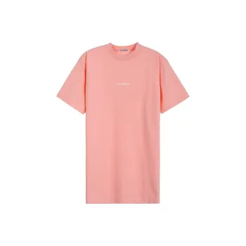 Acne Studios FW24 Short Sleeved Dresses Women's Pink