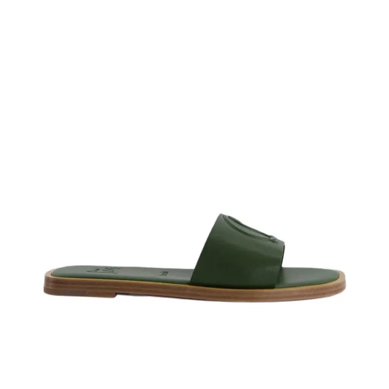 CL LUBOTING Slide Slippers Women's Green-1