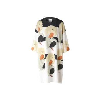 VVNK JANE PLUS Long-Sleeved Dresses Women's Print Yellow