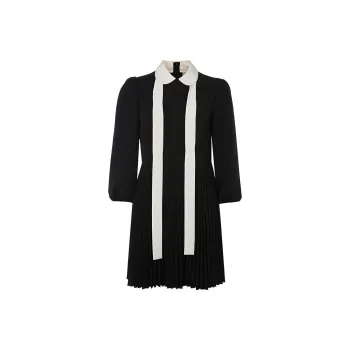 RED VALENTINO Long Sleeved Dresses Women's Black